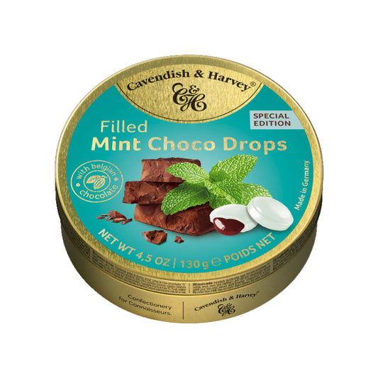 Cavendish and Harvey Filled Mint Choco Drops 130gm