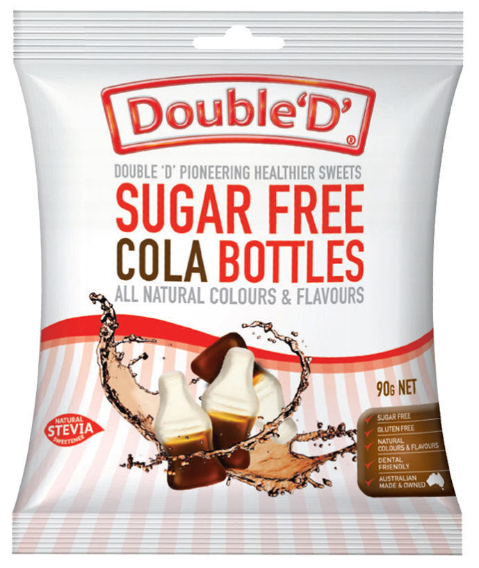 Double D Sugar Free Cola Bottles 90g