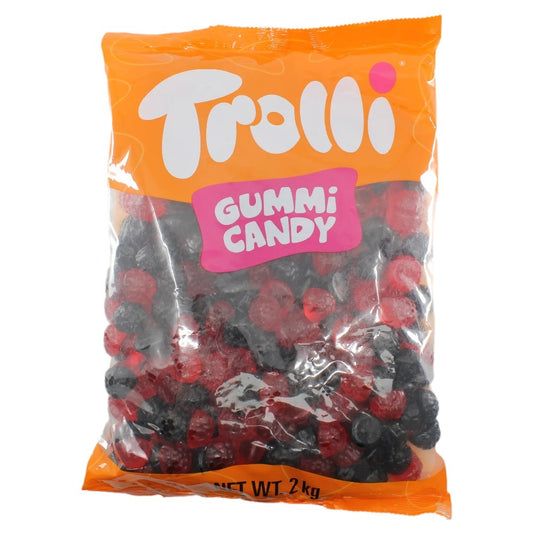 Trolli Raspberry Blackberry Candy Lollies Sweets Bulk Pack 2kg