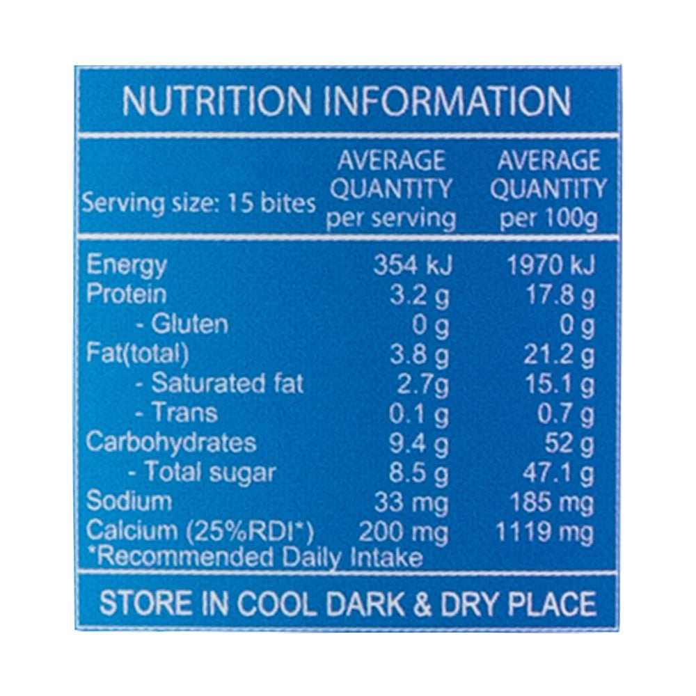 Moo Chews Creamy Calcium Milk Bites Healthy Kids Snacks Mixed Flavours 5 x Packs 15