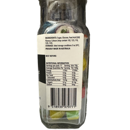 Random Harvest Assorted Fruit Rock Candy 170g
