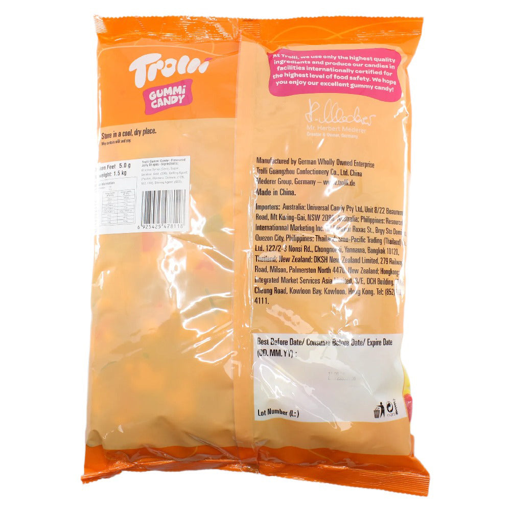 Trolli Chicken Feet Candy Lollies Sweets Bulk Pack 1.5kg