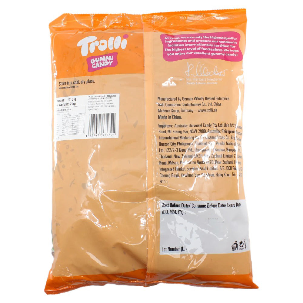 Trolli Octopus Candy Lollies Sweets Bulk Pack 2kg