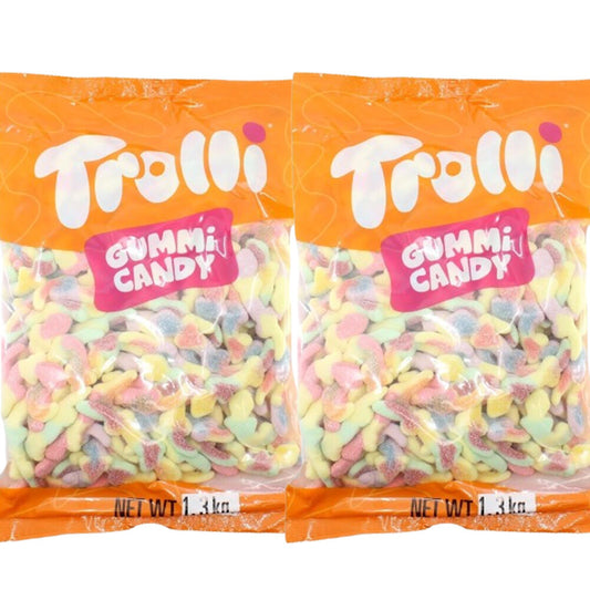 Trolli Sour Lizards Candy Lollies Sweets Bulk Pack 2x 1.3kg Value Pack