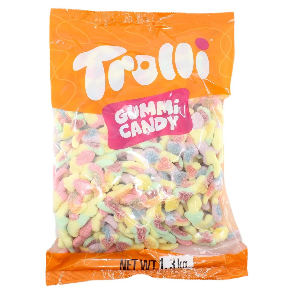 Trolli Sour Lizards Candy Lollies Sweets Bulk Pack 1.3kg – Travel Sweets