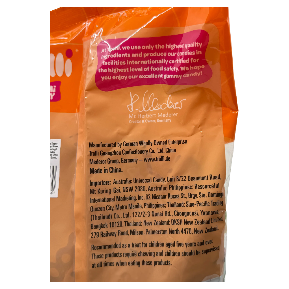 Trolli Squiggle 2kg Bulk Candy Lolly Bag