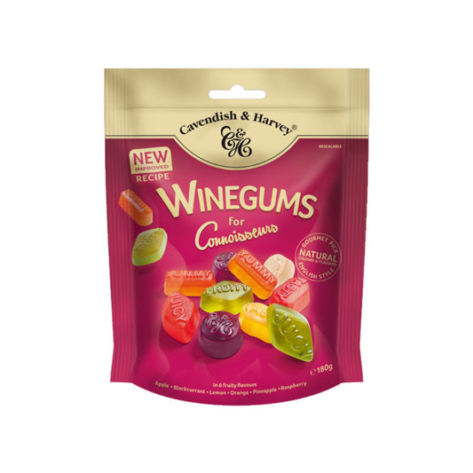Cavendish and Harvey Winegums for Connoisseurs 180g