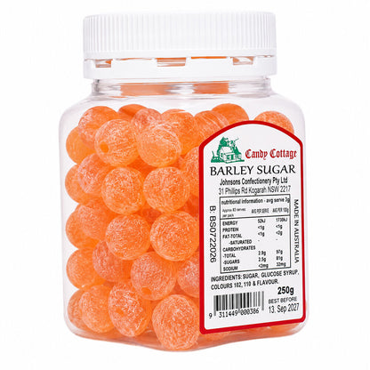 Candy Cottage Barley Sugar Old Fashioned Lollies Sweets 2 x 250g