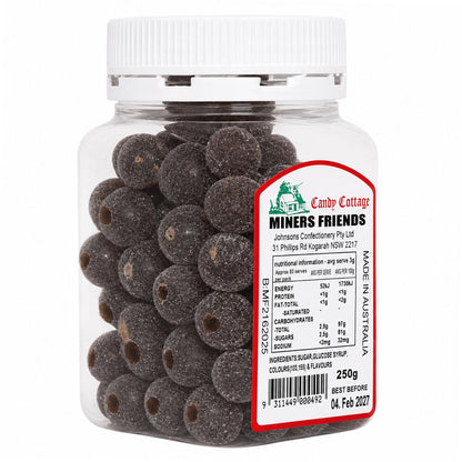 Candy Cottage Miners Friends 250gm Old Fashioned Lollies Sweets