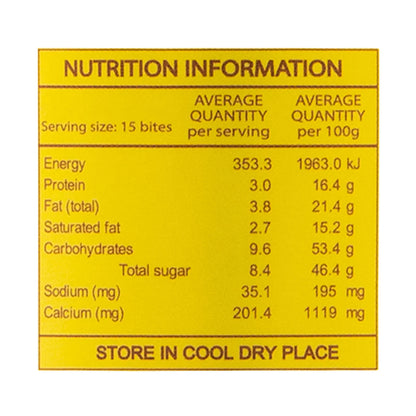 Moo Chews Creamy Banana Calcium Milk Bites Healthy Kids Snack Pack 18gm