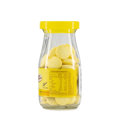 Moo Chews Creamy Banana Calcium Milk Bites Healthy Kids Snacks Jar 48