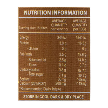 Moo Chews Creamy Chocolate Calcium Milk Bites Healthy Kids Snack Pack 18gm