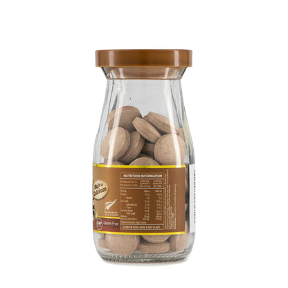Moo Chews Creamy Chocolate Calcium Milk Bites Healthy Kids Snacks Jar 48