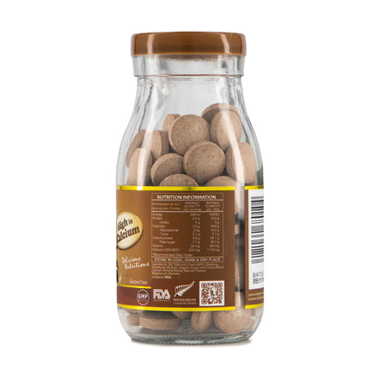 Moo Chews Creamy Chocolate Calcium Milk Bites Healthy Kids Snacks Jar 96