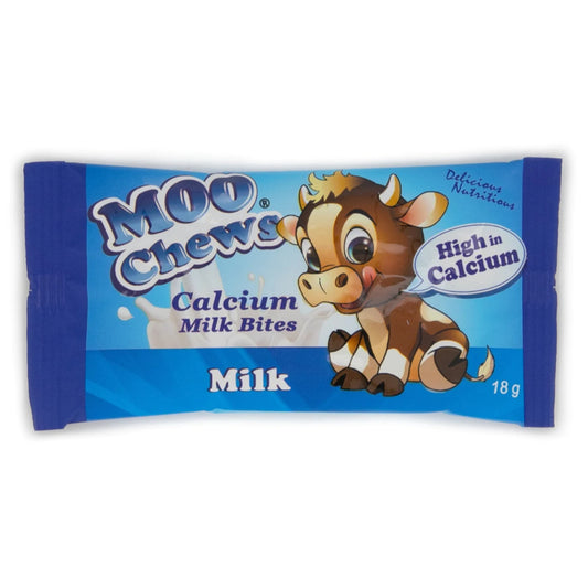Moo Chews Milk Calcium Milk Bites Healthy Kids Snack Pack 18gm