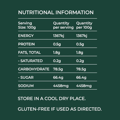 Mallorys Jerky BBQ Spare Rib Rub 330g Bold Smoky Marinade (for Human Consumption)